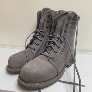 Caterpillar women’s boots steel toe size 8